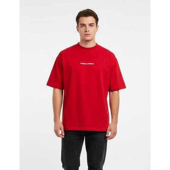 G-Star Cotton Salvador Dali ‘Persistence Of Memory’ Print T Shirt in Red-Small - Picture 1 of 9